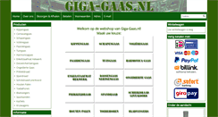 Desktop Screenshot of giga-gaas.nl