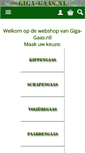 Mobile Screenshot of giga-gaas.nl